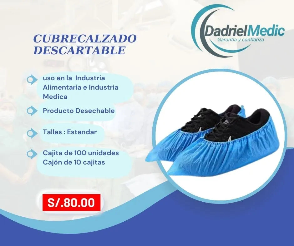 Cubrecalzado descartable