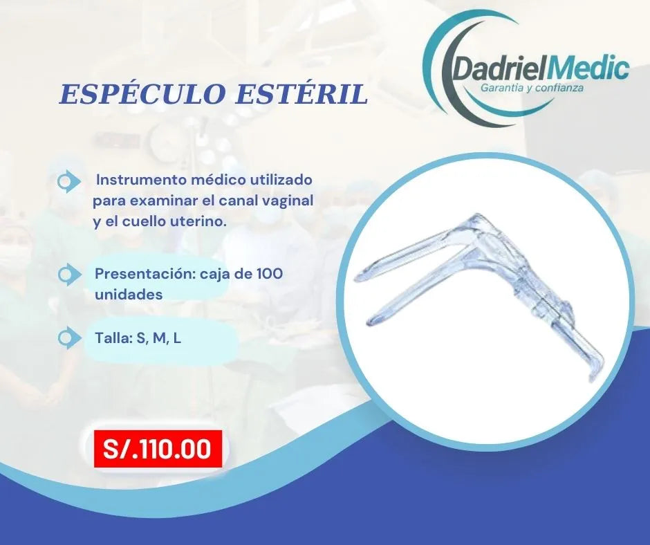 Espéculo Estéril