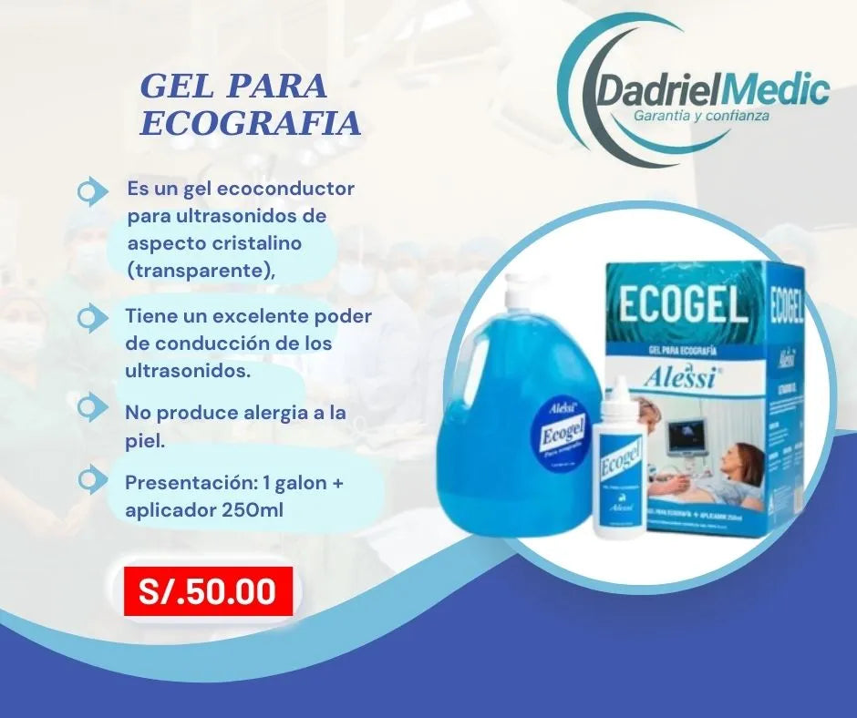 Gel para ecografía