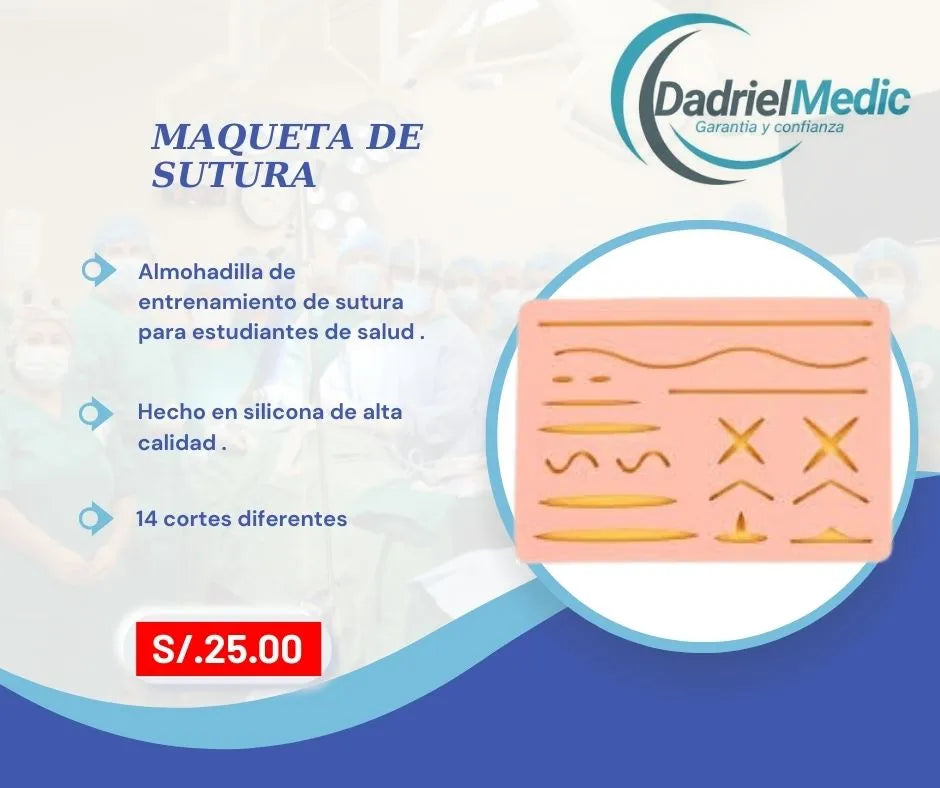 Maqueta de sutura