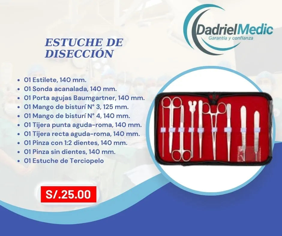 Estuche de disección