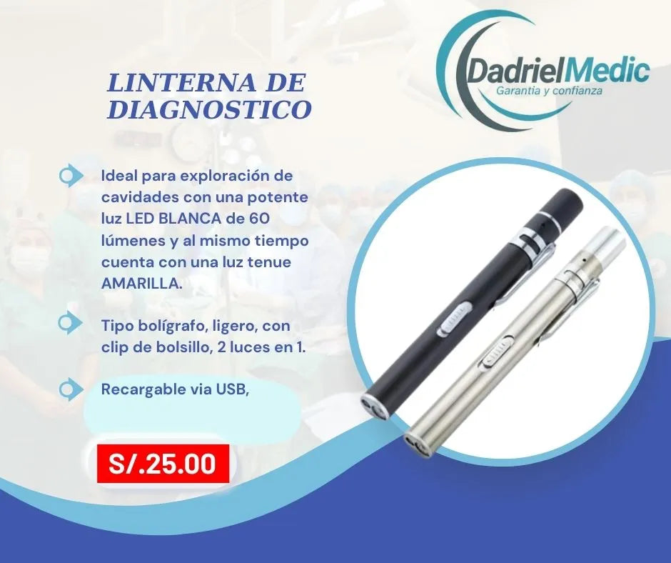 Linterna de diagnostico