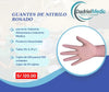 Guantes de nitrilo rosado