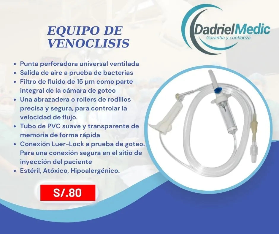 Equipo de venoclisis
