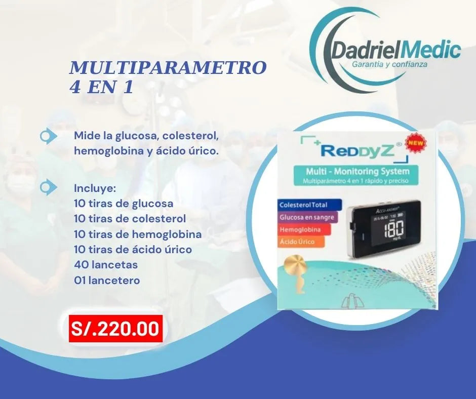 multiparámetro 4 en 1