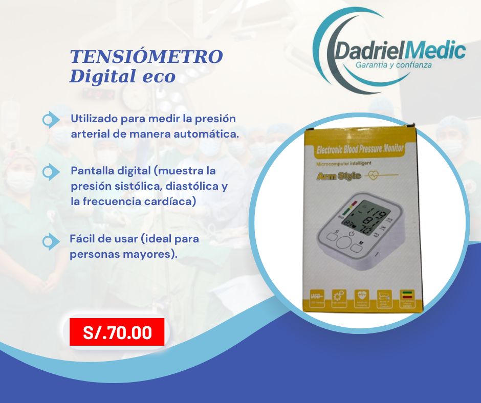 Tensiómetro Digital Económico