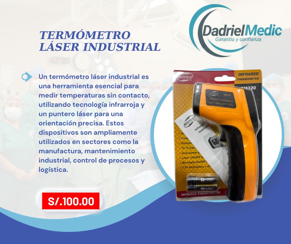 Termómetro Láser Industrial