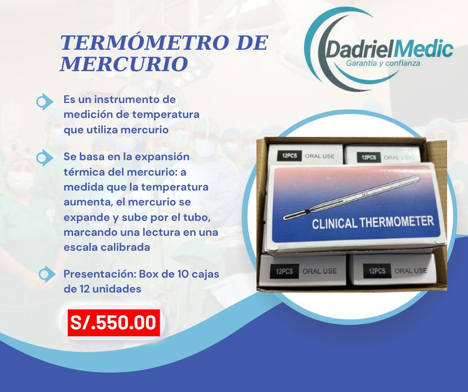 Termómetro de mercurio